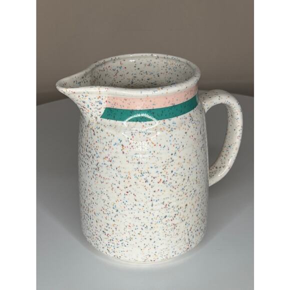 RARE VTG MCM Japanese OTAGIRI Confetti Pitcher PRISTINE Condition - Picture 2 of 15